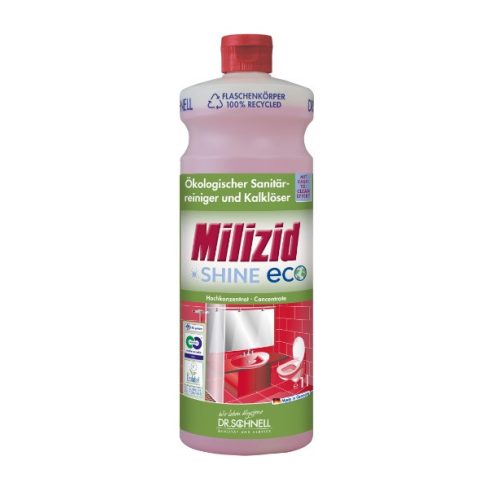Milizid shine Eco 3 fázisú vízkőoldó és szanitertisztító  1l