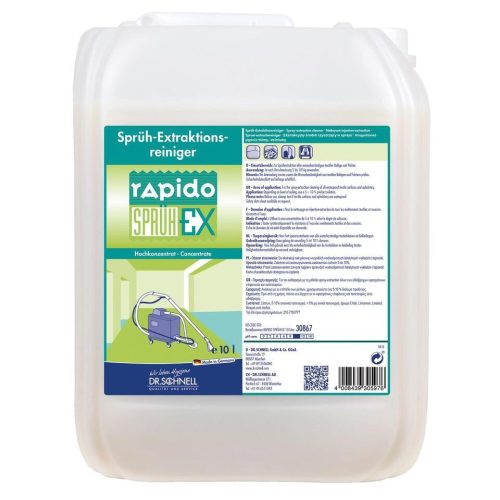 Rapido sprüh-ex vizes szőnyegtisztítószer 10l