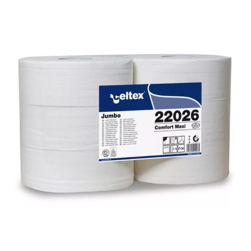 Toalettpapír 26 cm Celtex Comfort Maxi 2 rétegű hófehér