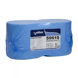   Ipari tekercses kéztörlő cellulóz Celtex Superblue 2 tekercs/csomag 59615