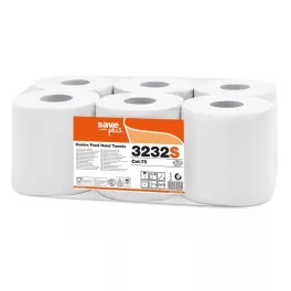   Tekercses kéztörlő Celtex Save Plus 75% cellulóz 6 tekercs/csomag