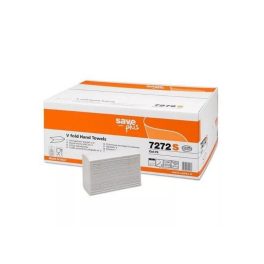 kéztörlő V hajtogatott 2 rétegű 7272S reciklált