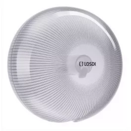   wc papír adagoló 19 cm Losdi Straline fehér PC fékező rendszerrel Készlet erejéig!