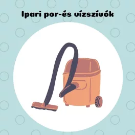 Ipari por-és vízszívók