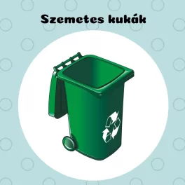Szemetes kukák
