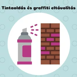 Tintaoldás és graffiti eltávolítás