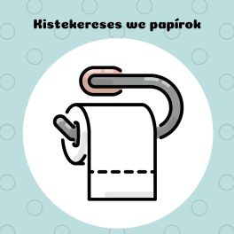 Kistekercses wc papírok