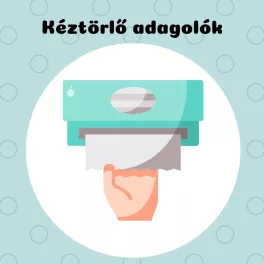 Kéztörlő adagolók