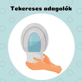 Tekercses kéztörlő adagolók